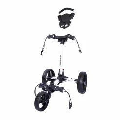 Aerocart Alum 3-Wheels Trolley (White/Black)