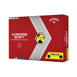 Callaway Chrome Soft - Yellow Truvis Golf Balls