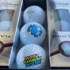 Scotty Cameron X Titleist RO SHAM BO Pro V1X Dozen Golf Balls