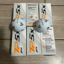 1 Dozen (12) Taylormade TP5x PIX Golf Balls