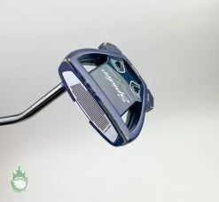 Used Right Handed TaylorMade Spider X Navy 35″ Putter Black Steel Golf Club 14 Used Right Handed TaylorMade Spider X Navy 35″ Putter Black Steel Golf Club -Gents Fairway Woods Sales Store IMG 0341