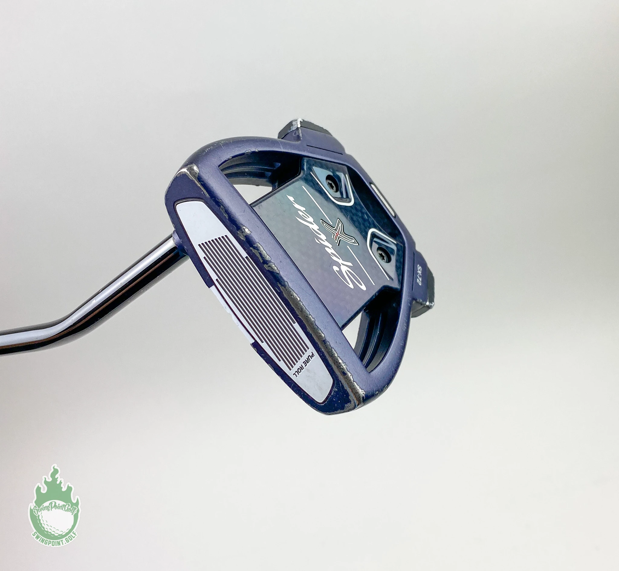 Used Right Handed TaylorMade Spider X Navy 35″ Putter Black Steel Golf Club 3 Used Right Handed TaylorMade Spider X Navy 35″ Putter Black Steel Golf Club - Image 3