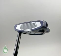 Used Right Handed TaylorMade Spider X Navy 35″ Putter Black Steel Golf Club 17 Used Right Handed TaylorMade Spider X Navy 35″ Putter Black Steel Golf Club -Gents Fairway Woods Sales Store IMG 0343