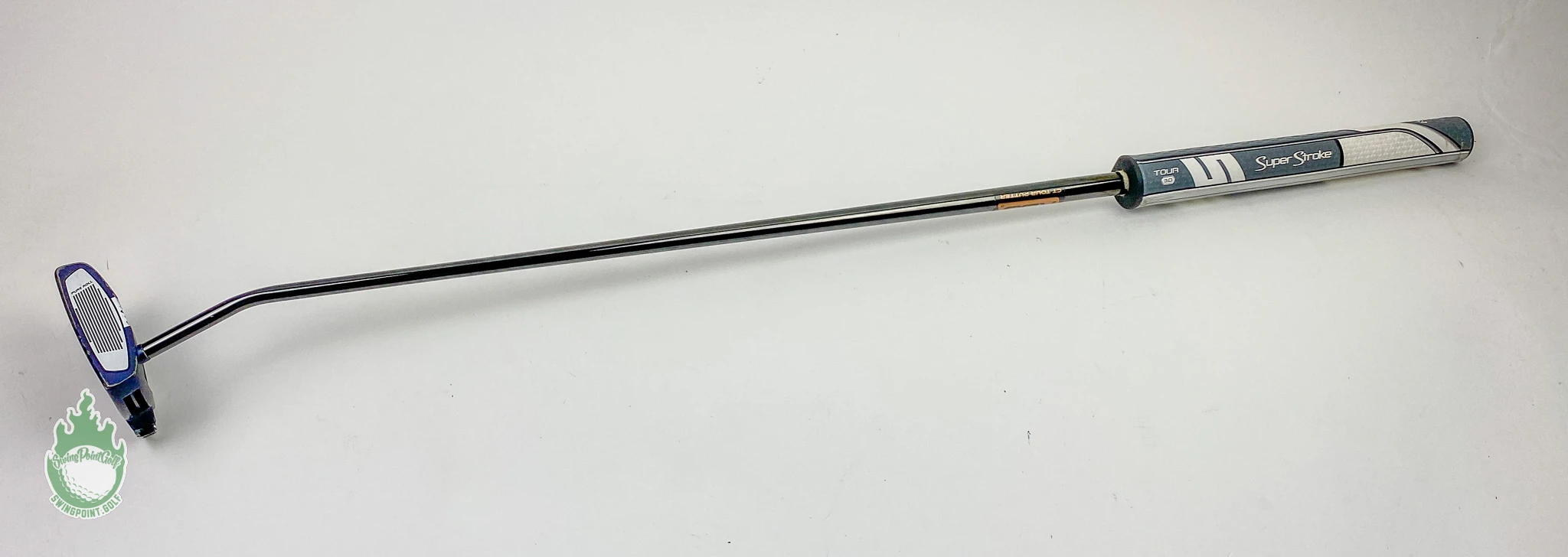 Used Right Handed TaylorMade Spider X Navy 35″ Putter Black Steel Golf Club 8 Used Right Handed TaylorMade Spider X Navy 35″ Putter Black Steel Golf Club - Image 8