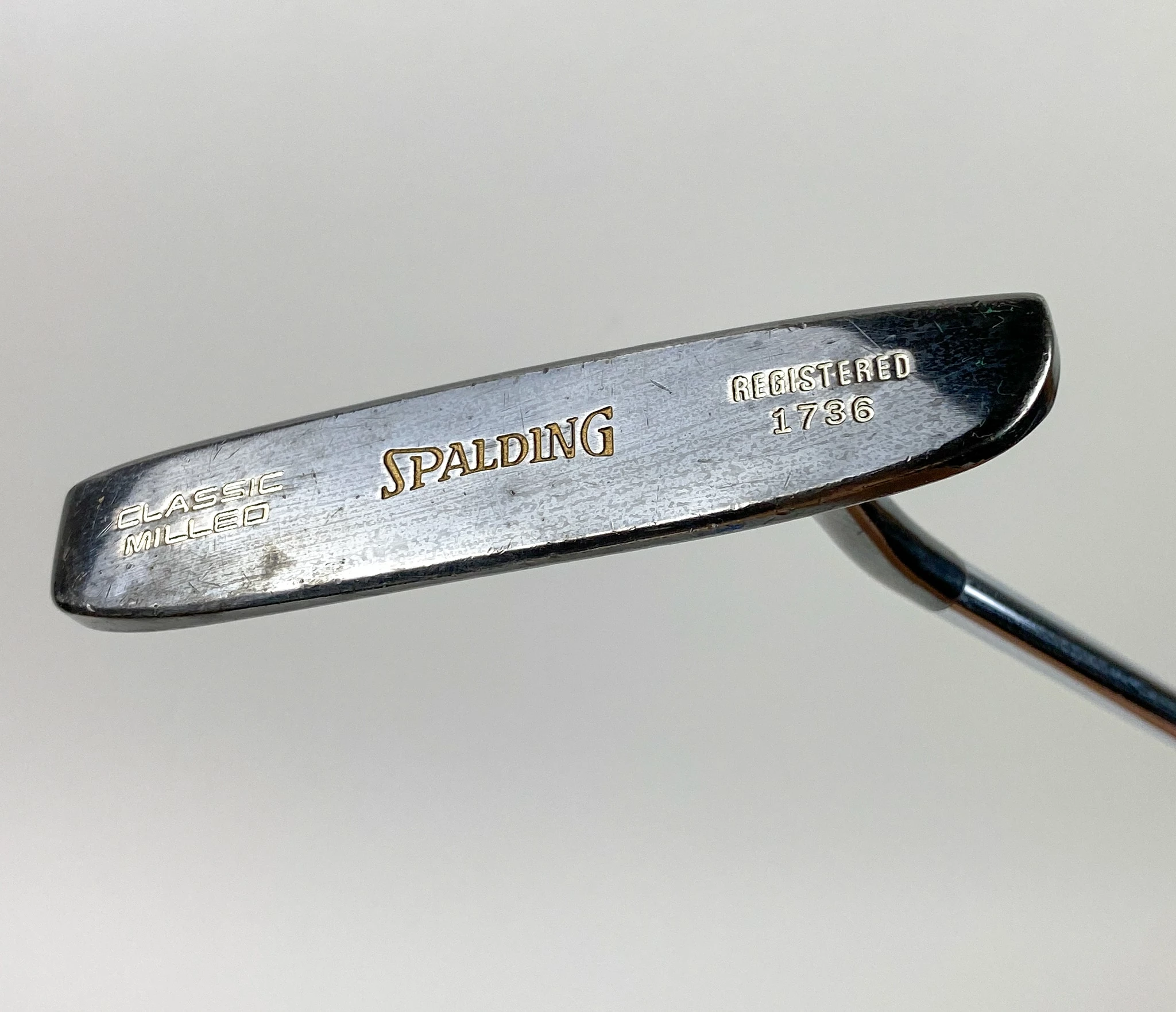 Spalding T.P Mills Classic Milled 1738 Putter 35″ By T.P. Mills Steel Golf 2 Spalding T.P Mills Classic Milled 1738 Putter 35″ By T.P. Mills Steel Golf - Image 2