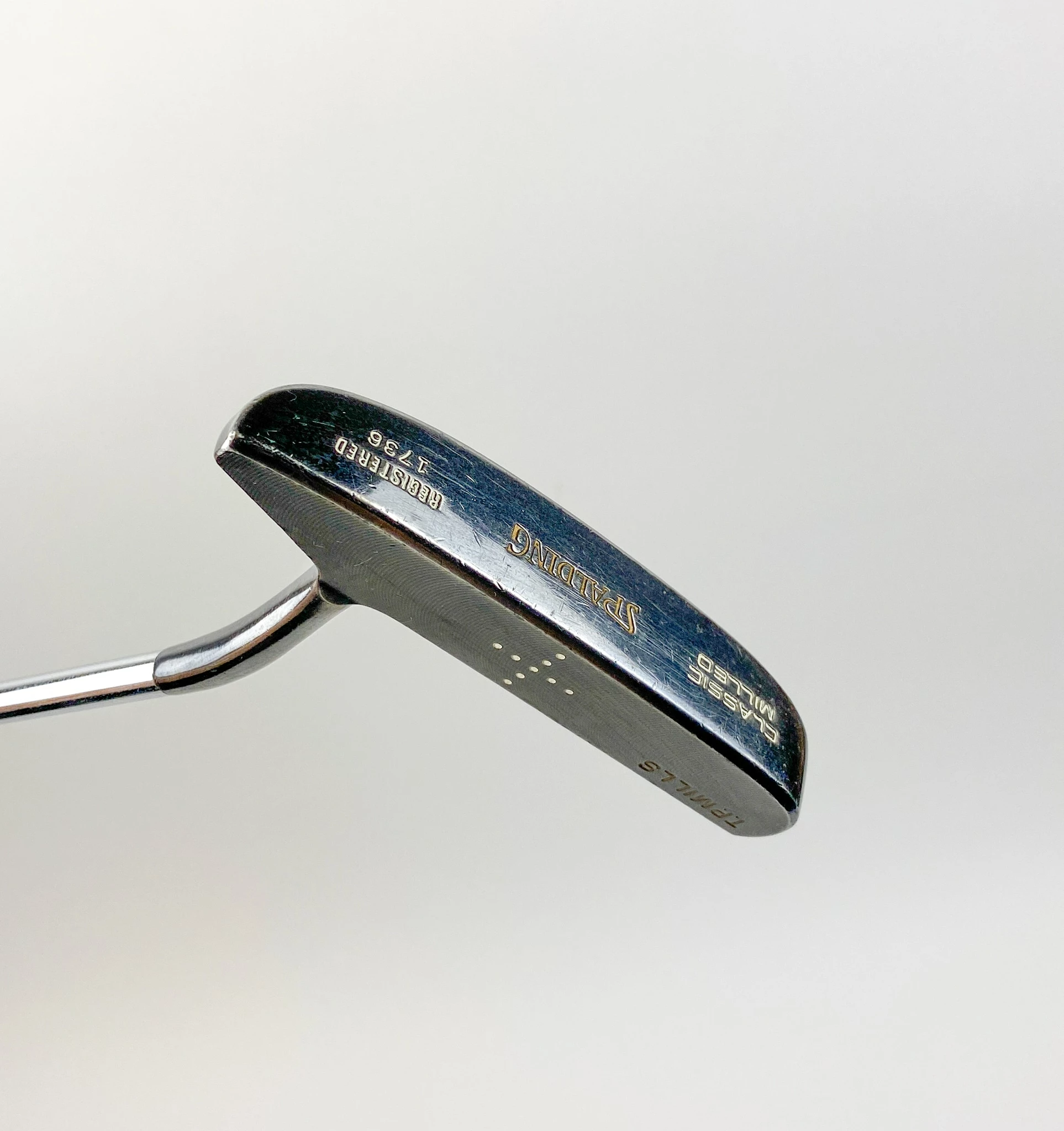 Spalding T.P Mills Classic Milled 1738 Putter 35″ By T.P. Mills Steel Golf 4 Spalding T.P Mills Classic Milled 1738 Putter 35″ By T.P. Mills Steel Golf - Image 4