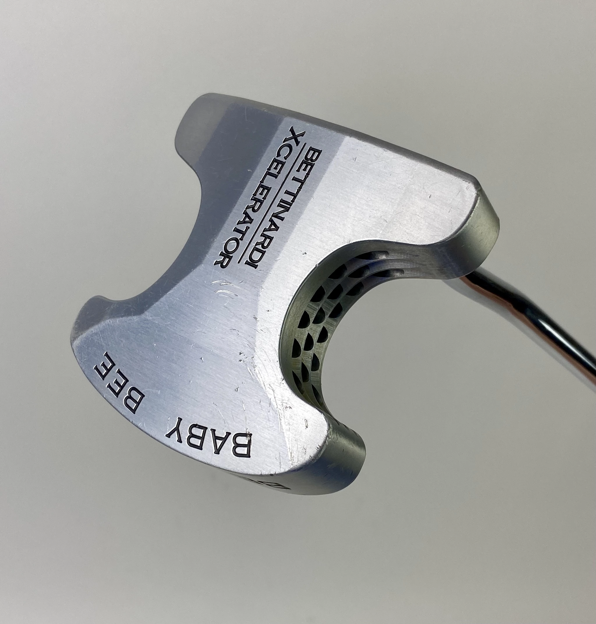 Bettinardi Xcelerator Baby Bee 34″ Milled Honey Comb Face Putter Steel Golf 1 Bettinardi Xcelerator Baby Bee 34″ Milled Honey Comb Face Putter Steel Golf