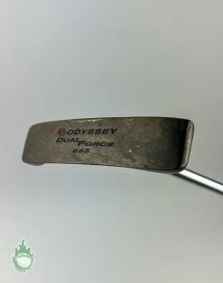 Used Right Handed Odyssey Dual Force 665 35″ Putter Steel Golf Club