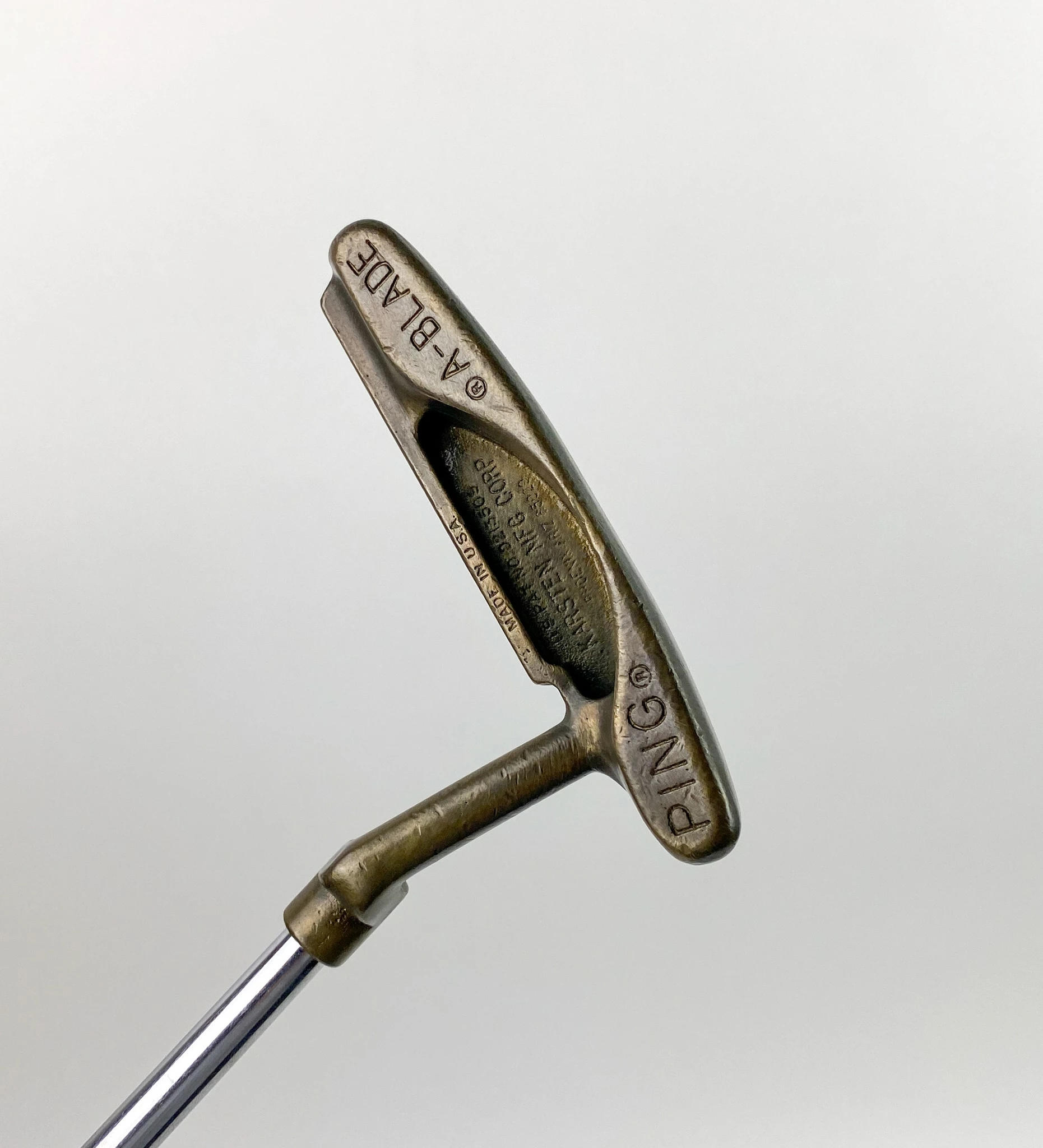 Used Right Handed Ping A-Blade Putter 35″ Steel Golf Club 1 Used Right Handed Ping A-Blade Putter 35″ Steel Golf Club