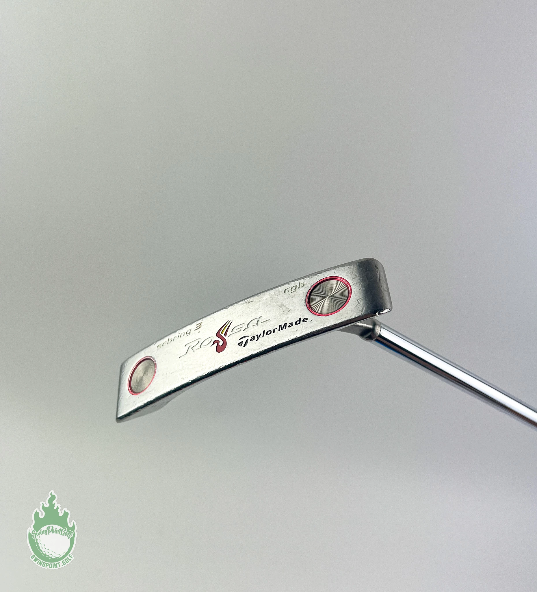 Used Right Handed TaylorMade Rossa Sebring 3 CGB 35″ Putter Steel Golf Club 2 Used Right Handed TaylorMade Rossa Sebring 3 CGB 35″ Putter Steel Golf Club - Image 2