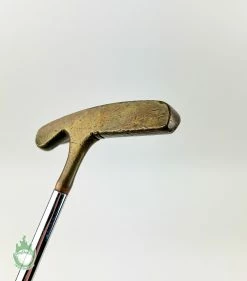 Used Right Handed Acushnet Bullseye Wide Flange 34R 34″ Steel Putter Golf Club -Gents Fairway Woods Sales Store IMG 2039 1