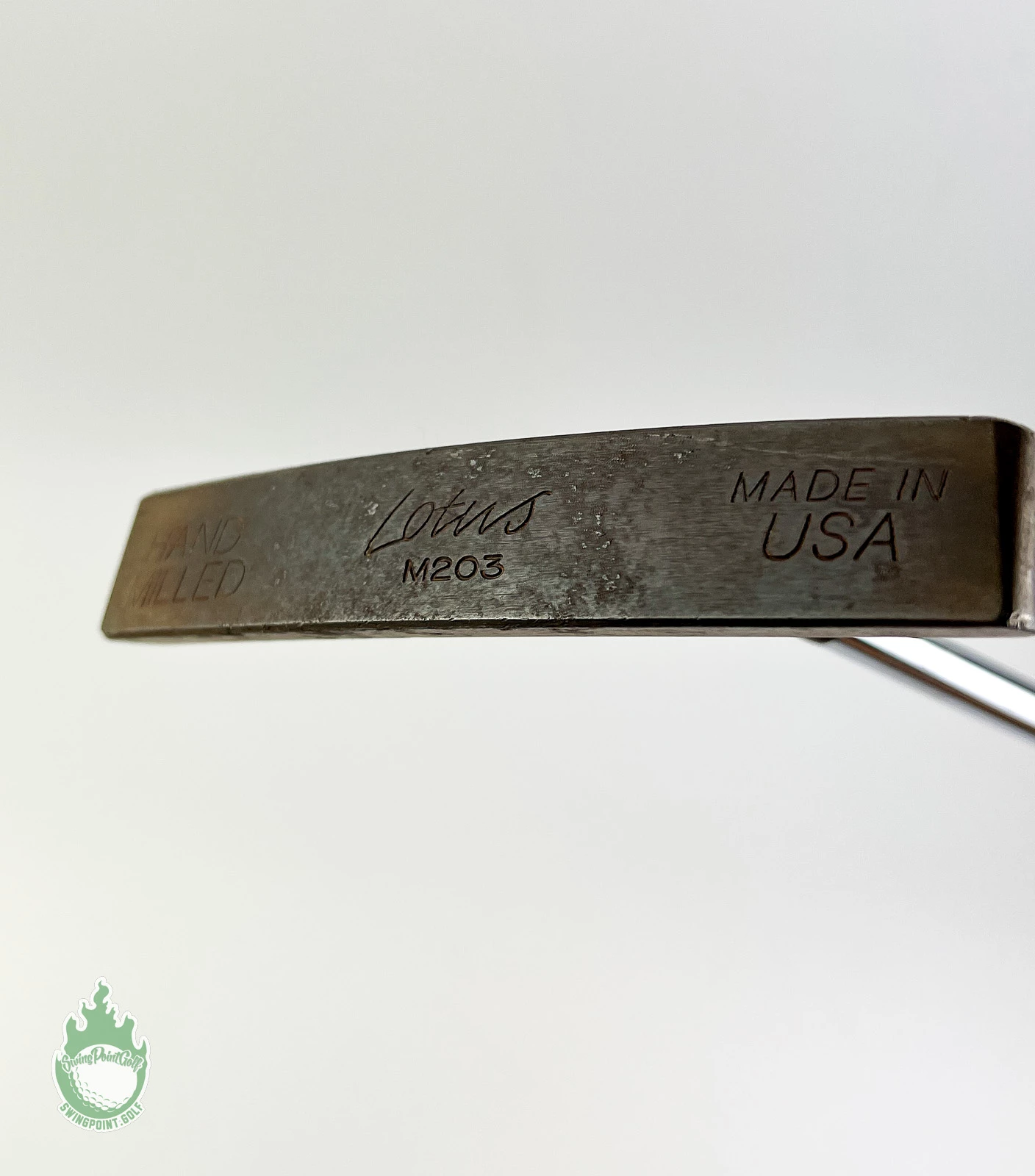 Used RH Lotus M203 2.5* Loft Hand Milled Made In USA 33″ Putter Steel Golf Club 9 Used RH Lotus M203 2.5* Loft Hand Milled Made In USA 33″ Putter Steel Golf Club - Image 9