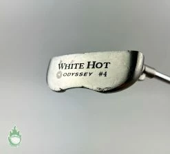 Used Right Handed Odyssey White Hot Tour #4 35″ Blade Putter Steel Golf Club