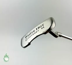 Used Right Handed Odyssey White Hot Tour #4 35″ Blade Putter Steel Golf Club 23 Used Right Handed Odyssey White Hot Tour #4 35″ Blade Putter Steel Golf Club -Gents Fairway Woods Sales Store IMG 2393