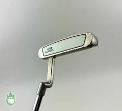 Used Right Handed Odyssey White Hot Tour #4 35″ Blade Putter Steel Golf Club 19 Used Right Handed Odyssey White Hot Tour #4 35″ Blade Putter Steel Golf Club -Gents Fairway Woods Sales Store IMG 2397