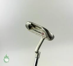 Used Right Handed Odyssey White Hot Tour #4 35″ Blade Putter Steel Golf Club 18 Used Right Handed Odyssey White Hot Tour #4 35″ Blade Putter Steel Golf Club -Gents Fairway Woods Sales Store IMG 2398
