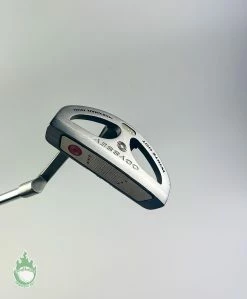 Used RH Odyssey White Hot XG Marxman Mini Blade 35″ Putter Steel Golf Club 22 Used RH Odyssey White Hot XG Marxman Mini Blade 35″ Putter Steel Golf Club -Gents Fairway Woods Sales Store IMG 2401 1