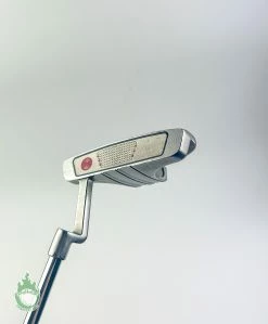 Used RH Odyssey White Hot XG Marxman Mini Blade 35″ Putter Steel Golf Club 20 Used RH Odyssey White Hot XG Marxman Mini Blade 35″ Putter Steel Golf Club -Gents Fairway Woods Sales Store IMG 2403 1