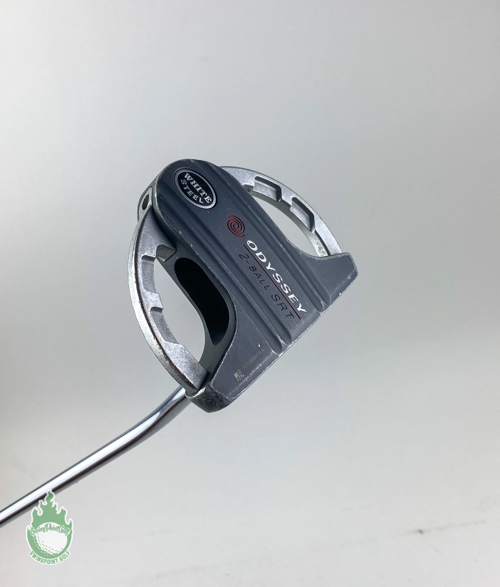 Used Right Handed Odyssey White Steel 2-Ball 40″ Belly Putter Steel Golf Club 12 Used Right Handed Odyssey White Steel 2-Ball 40″ Belly Putter Steel Golf Club - Image 12