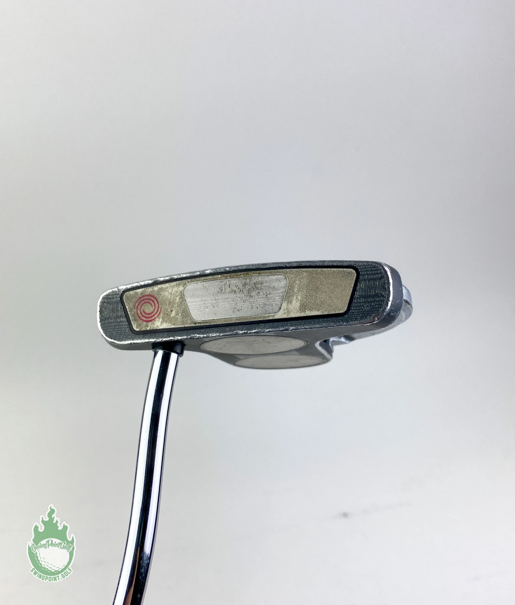 Used Right Handed Odyssey White Steel 2-Ball 40″ Belly Putter Steel Golf Club 10 Used Right Handed Odyssey White Steel 2-Ball 40″ Belly Putter Steel Golf Club - Image 10