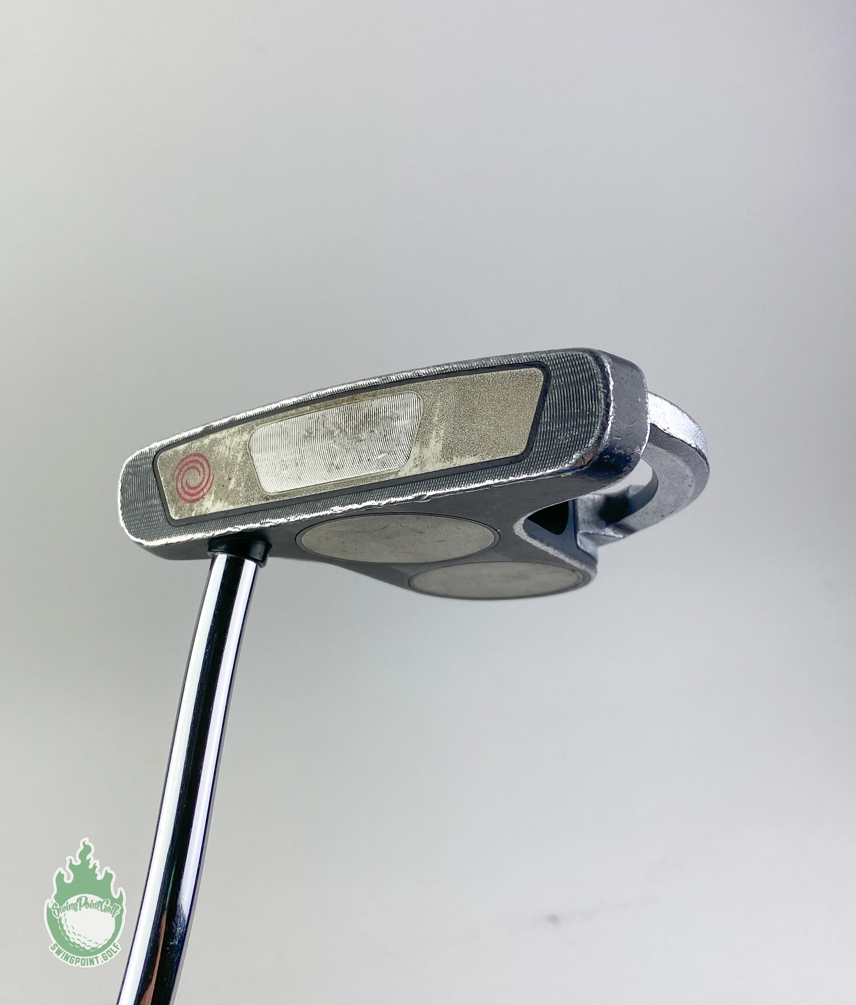 Used Right Handed Odyssey White Steel 2-Ball 40″ Belly Putter Steel Golf Club 9 Used Right Handed Odyssey White Steel 2-Ball 40″ Belly Putter Steel Golf Club - Image 9