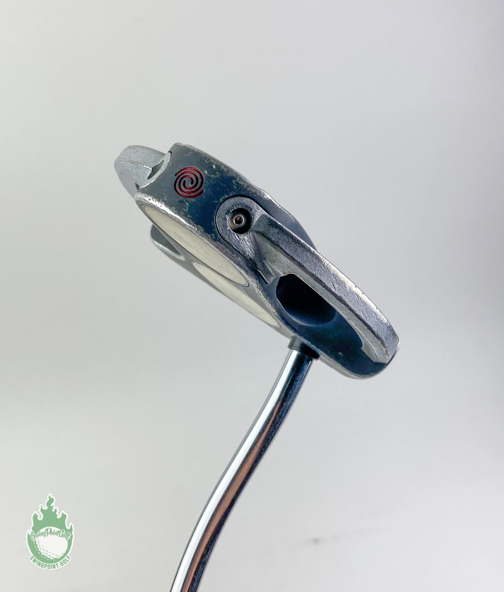 Used Right Handed Odyssey White Steel 2-Ball 40″ Belly Putter Steel Golf Club 8 Used Right Handed Odyssey White Steel 2-Ball 40″ Belly Putter Steel Golf Club - Image 8
