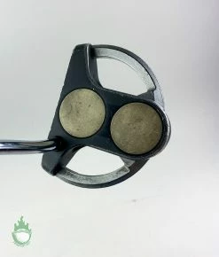 Used Right Handed Odyssey White Steel 2-Ball 40″ Belly Putter Steel Golf Club 17 Used Right Handed Odyssey White Steel 2-Ball 40″ Belly Putter Steel Golf Club -Gents Fairway Woods Sales Store IMG 3133