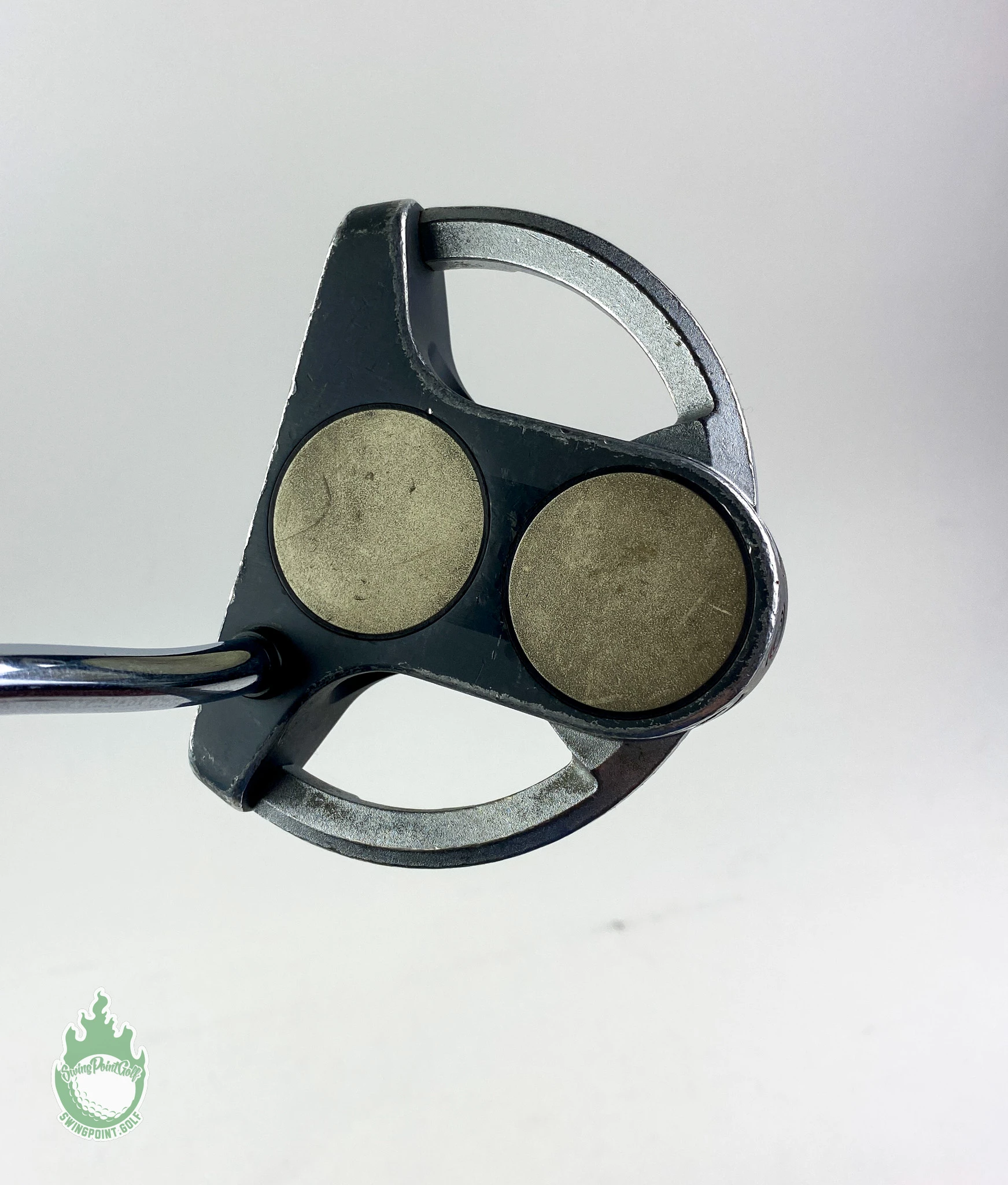 Used Right Handed Odyssey White Steel 2-Ball 40″ Belly Putter Steel Golf Club 6 Used Right Handed Odyssey White Steel 2-Ball 40″ Belly Putter Steel Golf Club - Image 6