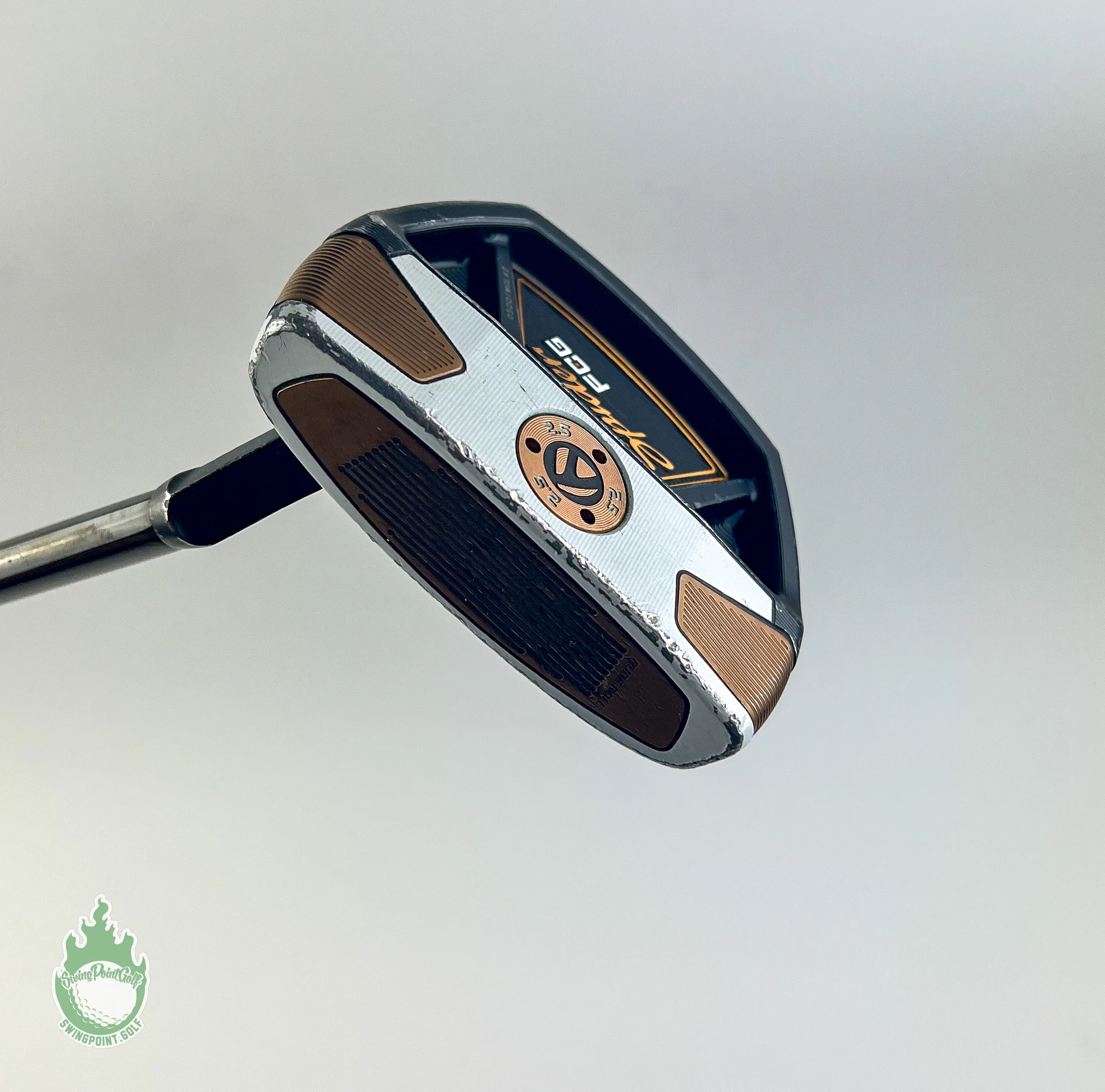 Used Right Handed TaylorMade Spider FCG 35″ Putter Steel Golf Club 10 Used Right Handed TaylorMade Spider FCG 35″ Putter Steel Golf Club - Image 10