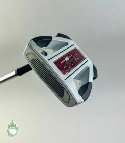 Used Right Handed TaylorMade Spider EX Ghost White 36″ Putter Steel Golf Club 22 Used Right Handed TaylorMade Spider EX Ghost White 36″ Putter Steel Golf Club -Gents Fairway Woods Sales Store IMG 3484