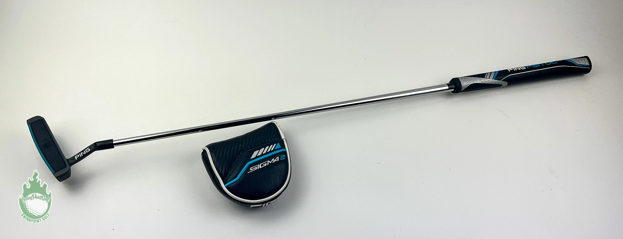 Used Right Hand Ping Black Dot Sigma 2 ARNA 35″ Putter Black Steel Golf Club 3 Used Right Hand Ping Black Dot Sigma 2 ARNA 35″ Putter Black Steel Golf Club - Image 3