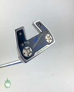 Used RH Titleist Scotty Cameron MOTO Phantom X 5.5 35″ Putter Steel Golf Club 21 Used RH Titleist Scotty Cameron MOTO Phantom X 5.5 35″ Putter Steel Golf Club -Gents Fairway Woods Sales Store IMG 3599 1