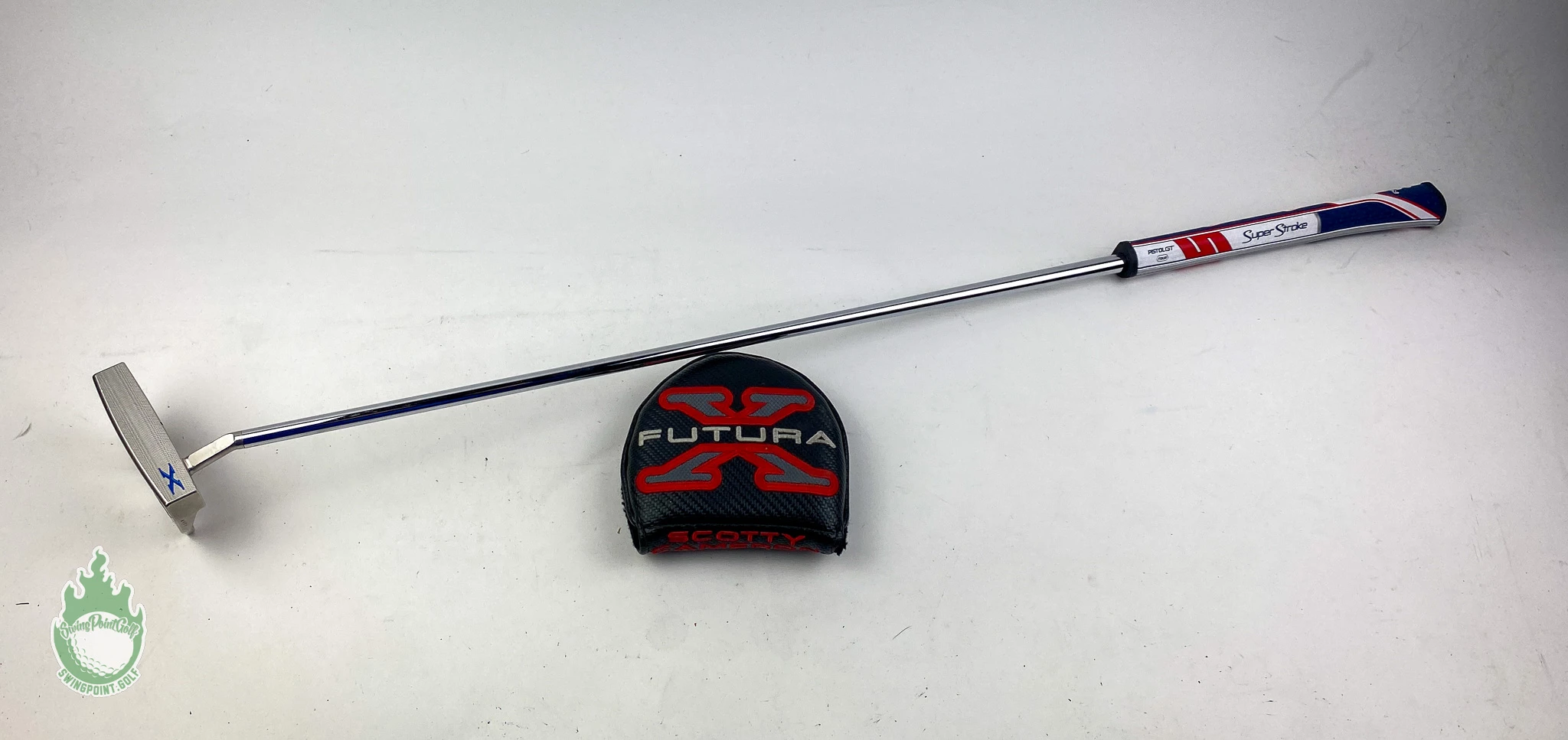 Used RH Titleist Scotty Cameron MOTO Phantom X 5.5 35″ Putter Steel Golf Club 3 Used RH Titleist Scotty Cameron MOTO Phantom X 5.5 35″ Putter Steel Golf Club - Image 3