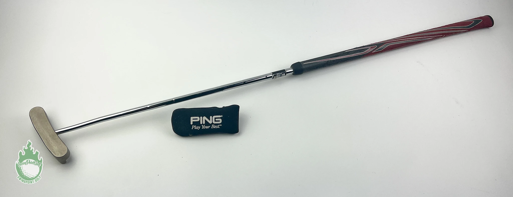 Used Right Handed Ping Black Dot Karsten Lil’ B 40.5″ Putter Steel Golf Club 3 Used Right Handed Ping Black Dot Karsten Lil’ B 40.5″ Putter Steel Golf Club - Image 3