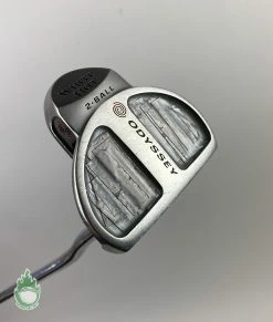 Used Right Handed Odyssey White Hot 2-Ball 39″ Putter Steel Golf Club -Gents Fairway Woods Sales Store IMG 3745