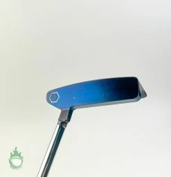 Used RH Bettinardi Queen B #8 Slant Soft Carbon 35″ Putter Steel Golf Club -Gents Fairway Woods Sales Store IMG 4082