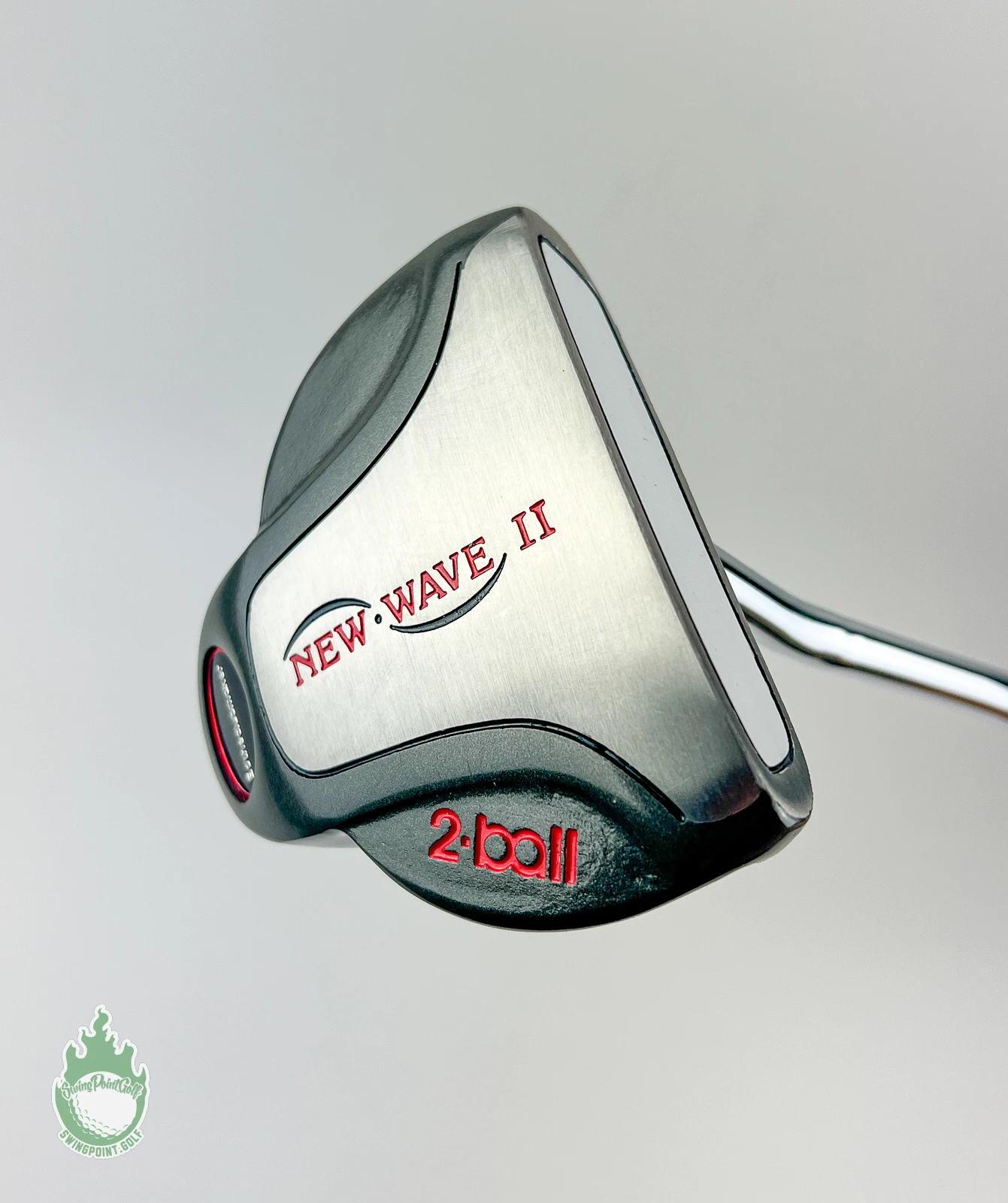 Used Edtheclubmaker New Wave 2-Ball Center Shafted Putter 41″ Steel Golf Club 1 Used Edtheclubmaker New Wave 2-Ball Center Shafted Putter 41″ Steel Golf Club