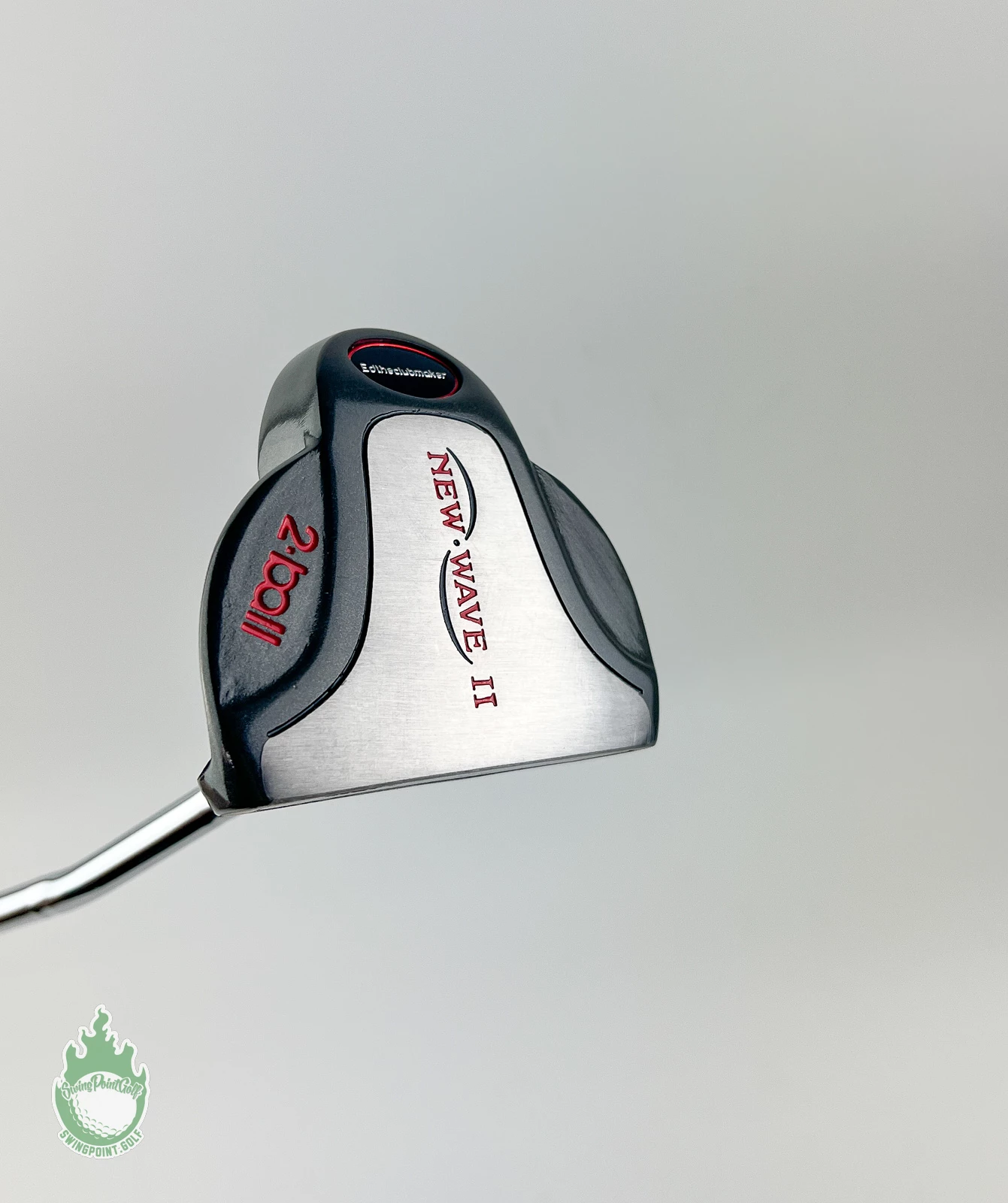 Used Edtheclubmaker New Wave 2-Ball Center Shafted Putter 41″ Steel Golf Club 11 Used Edtheclubmaker New Wave 2-Ball Center Shafted Putter 41″ Steel Golf Club - Image 11