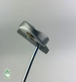 Used Right Handed Silver MG Master Grip 415CR Mallet Putter Pat Simmons -Gents Fairway Woods Sales Store IMG 4701