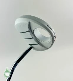 Used Right Handed TaylorMade Rossa Corza Ghost Tour 35″ Putter Steel Golf Club 18 Used Right Handed TaylorMade Rossa Corza Ghost Tour 35″ Putter Steel Golf Club -Gents Fairway Woods Sales Store IMG 4862