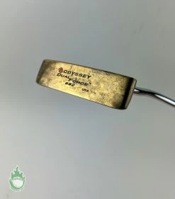 Used RH Steel Odyssey Dual Force 662 35″ Putter Steel Golf Club Odyssey Grip