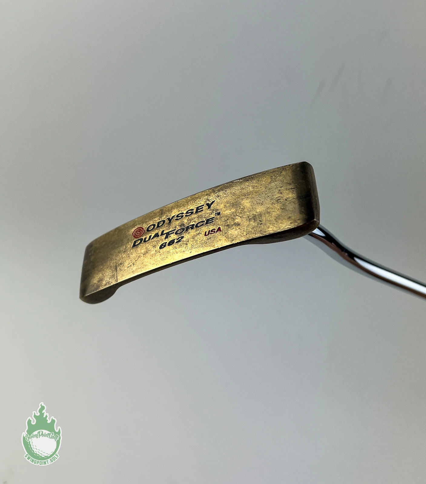 Used RH Steel Odyssey Dual Force 662 35″ Putter Steel Golf Club Odyssey Grip 2 Used RH Steel Odyssey Dual Force 662 35″ Putter Steel Golf Club Odyssey Grip - Image 2