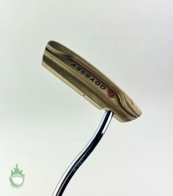 Used RH Steel Odyssey Dual Force 662 35″ Putter Steel Golf Club Odyssey Grip 19 Used RH Steel Odyssey Dual Force 662 35″ Putter Steel Golf Club Odyssey Grip -Gents Fairway Woods Sales Store IMG 4895