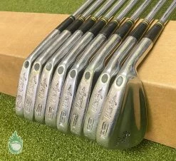 Used RH Walter Hagen The Haig Irons 2-9 Regular Flex Steel Golf Club Set