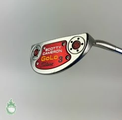 Used Right Handed Titleist Scotty Cameron GOLO 3 35″ Putter Golf Club