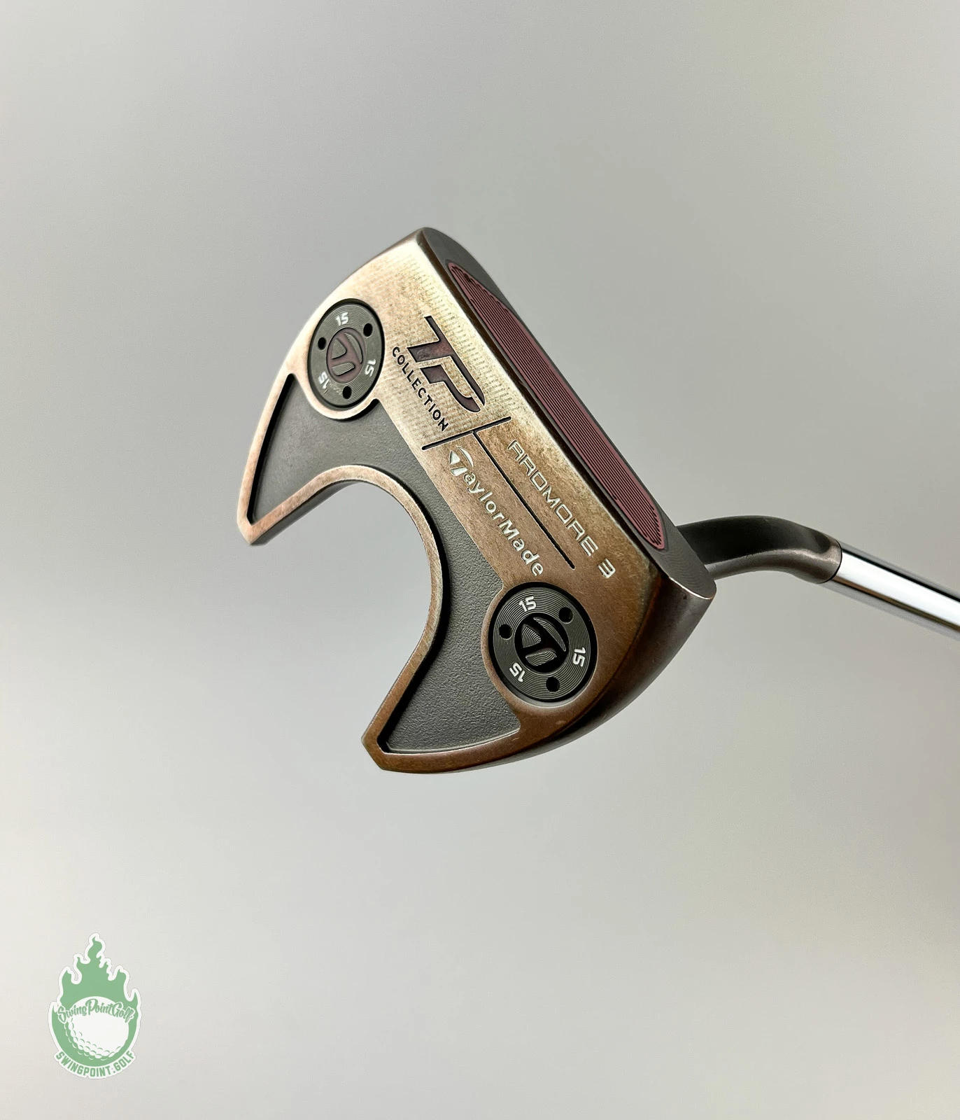 Used RH TaylorMade TP Collection Patina ARDMORE 3 34″ Putter Steel Golf Club 2 Used RH TaylorMade TP Collection Patina ARDMORE 3 34″ Putter Steel Golf Club - Image 2