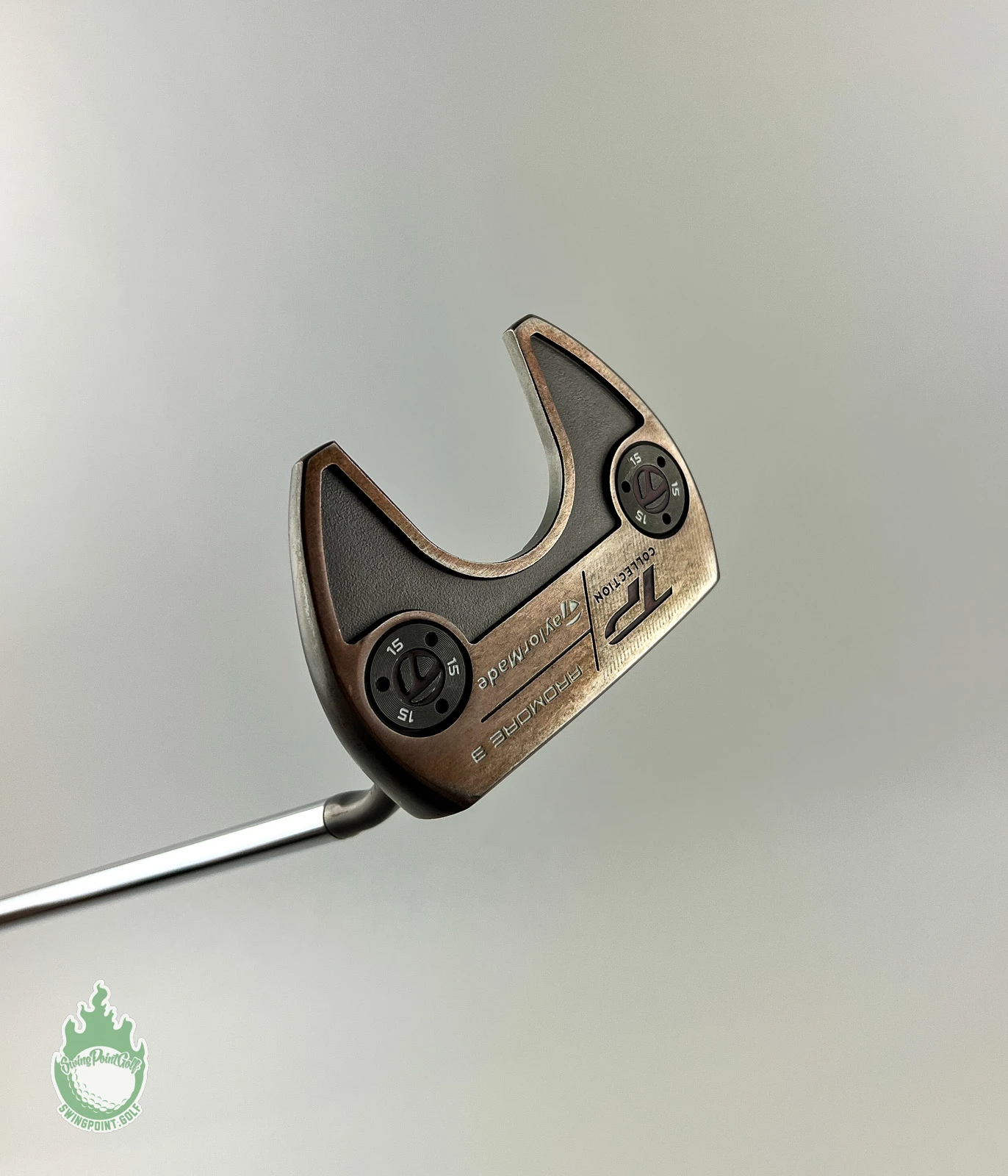 Used RH TaylorMade TP Collection Patina ARDMORE 3 34″ Putter Steel Golf Club 11 Used RH TaylorMade TP Collection Patina ARDMORE 3 34″ Putter Steel Golf Club - Image 11