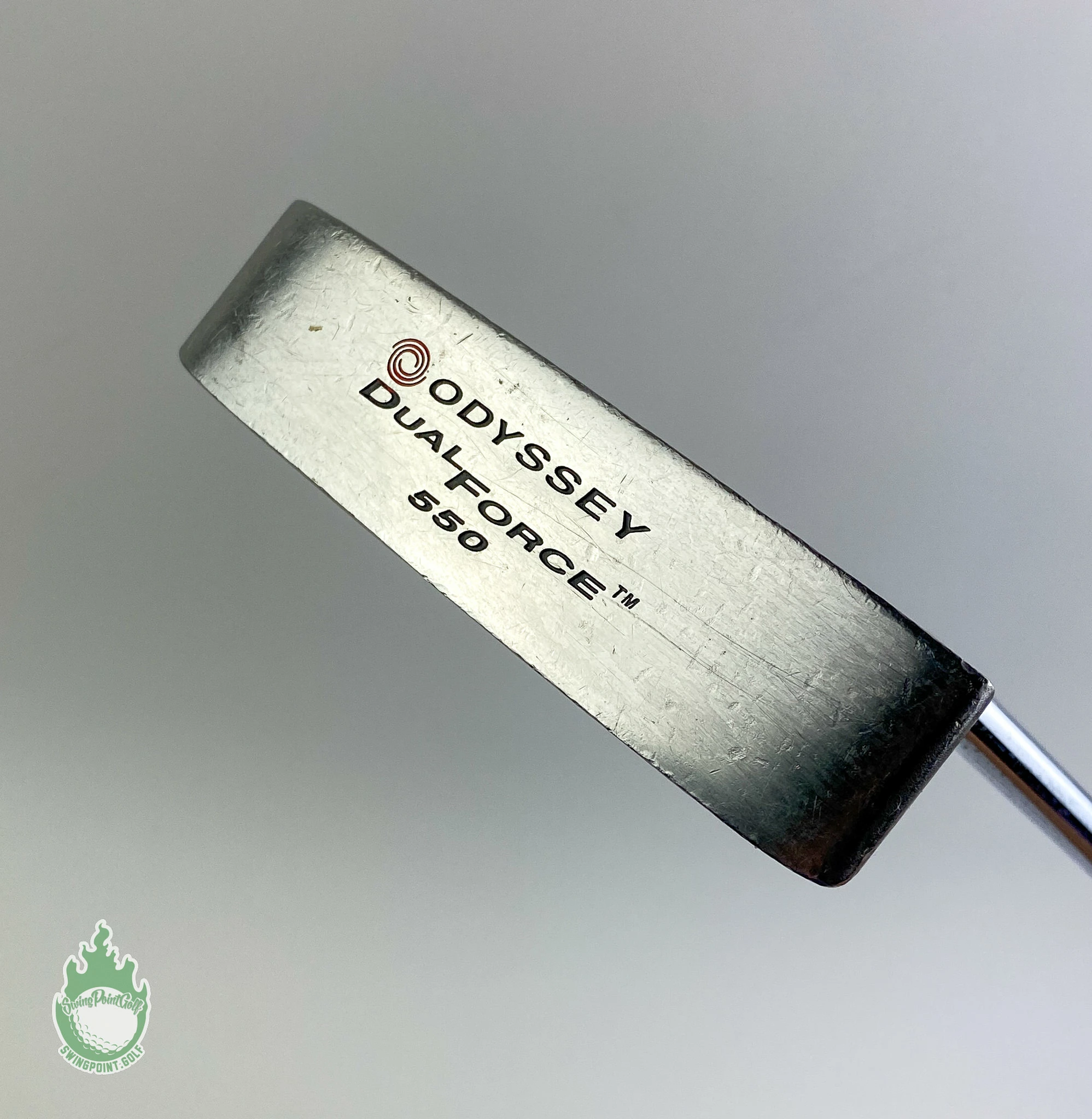 Used RH Steel Odyssey Dual Force 550 35″ Putter Steel Golf Club Odyssey Grip 2 Used RH Steel Odyssey Dual Force 550 35″ Putter Steel Golf Club Odyssey Grip - Image 2