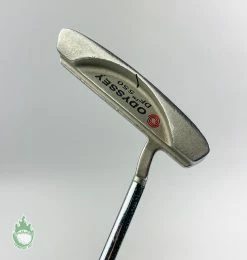 Used RH Steel Odyssey Dual Force 550 35″ Putter Steel Golf Club Odyssey Grip 17 Used RH Steel Odyssey Dual Force 550 35″ Putter Steel Golf Club Odyssey Grip -Gents Fairway Woods Sales Store IMG 5811