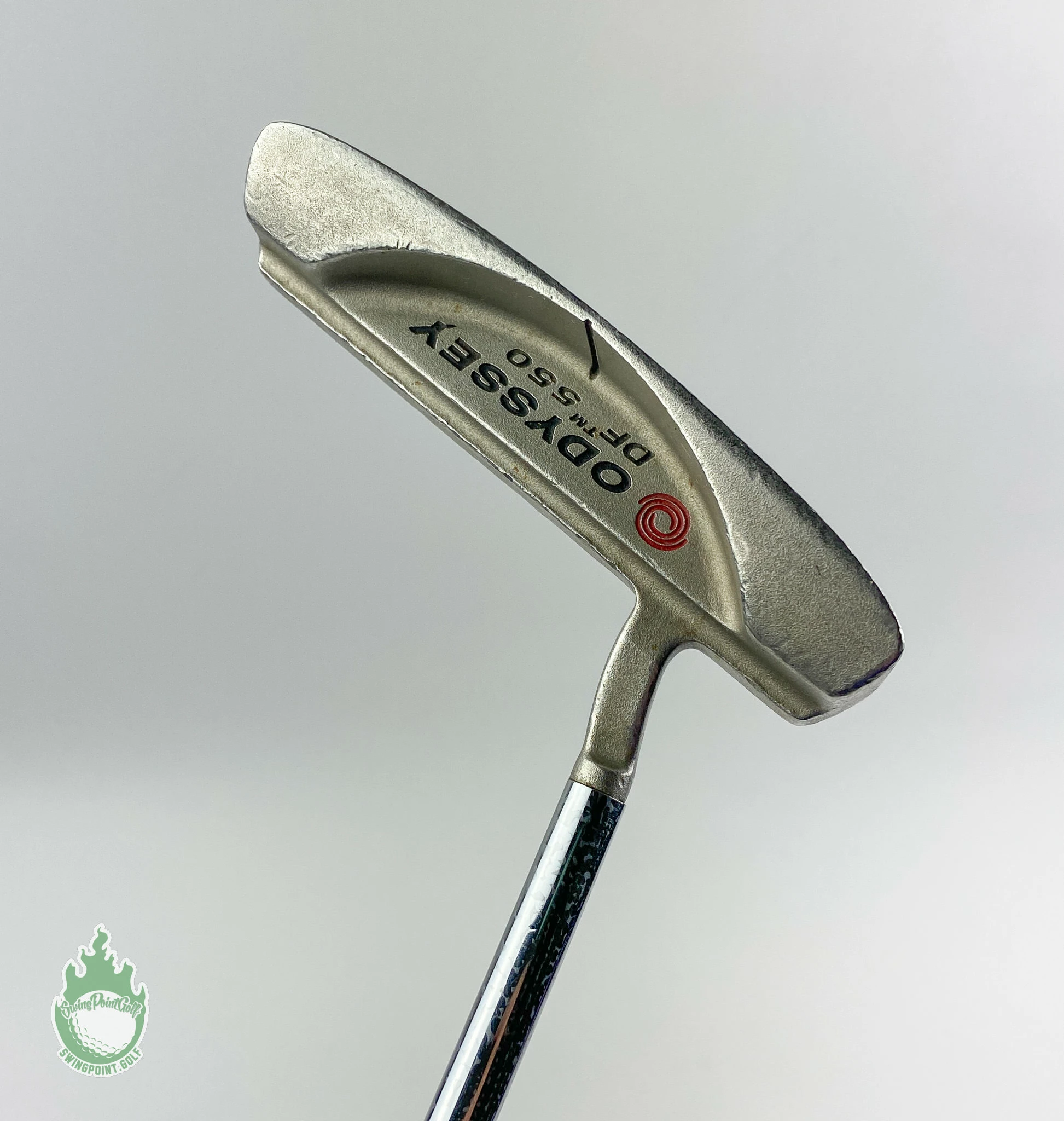 Used RH Steel Odyssey Dual Force 550 35″ Putter Steel Golf Club Odyssey Grip 6 Used RH Steel Odyssey Dual Force 550 35″ Putter Steel Golf Club Odyssey Grip - Image 6